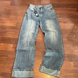 Fashion Nova Classic Blue Denim Jeans